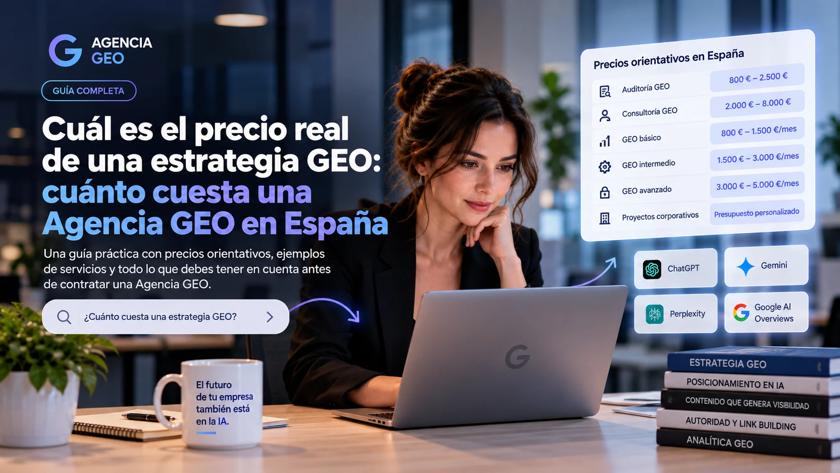 Cuánto cuesta una Agencia GEO en España y precios de una estrategia GEO
